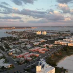 Aerial photo of St. Pete Beach, FL taken November 1, 2022