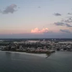 Aerial photo of St. Pete Beach, FL taken November 1, 2022