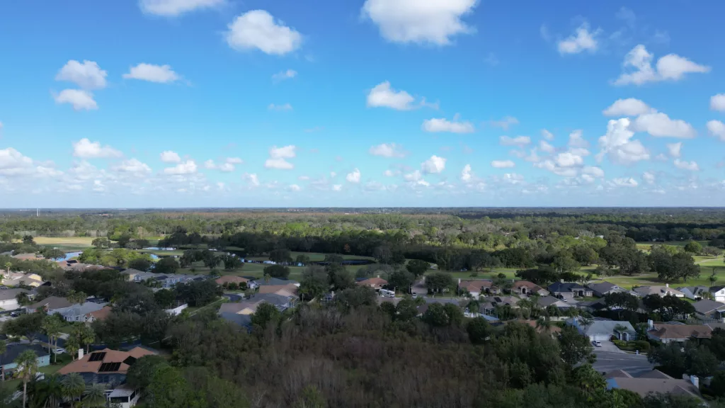 Aerial photo of Valrico, FL taken October 31, 2022